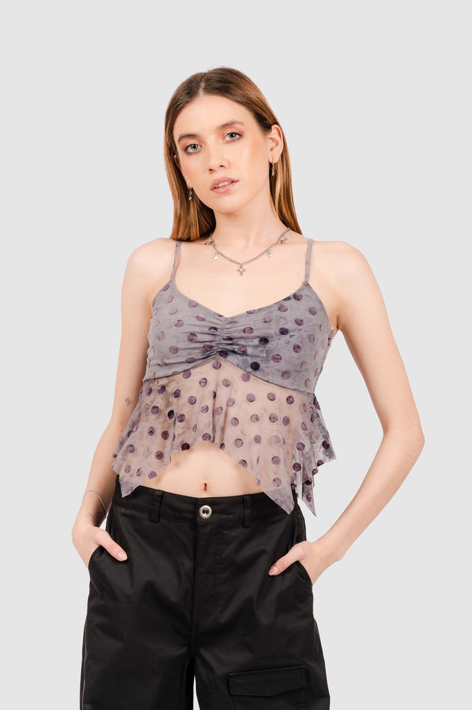 Croptop Mulay CROPTOPS NOW Lila XS 