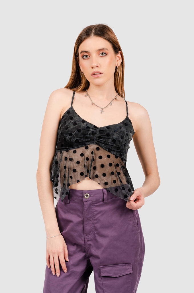 Croptop Mulay CROPTOPS NOW Negro XS 