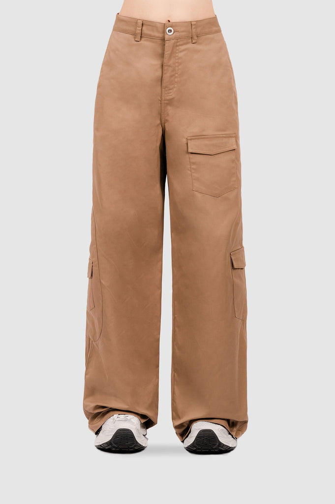 Pantalón Wide Leg Laksa PANTALONES NOW Camel XS 