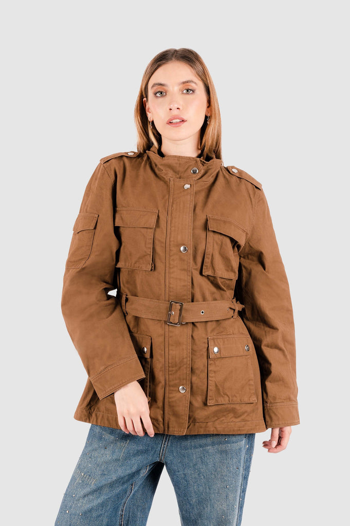 Parka Cargo Reid ABRIGOS NOW Marrón XS 