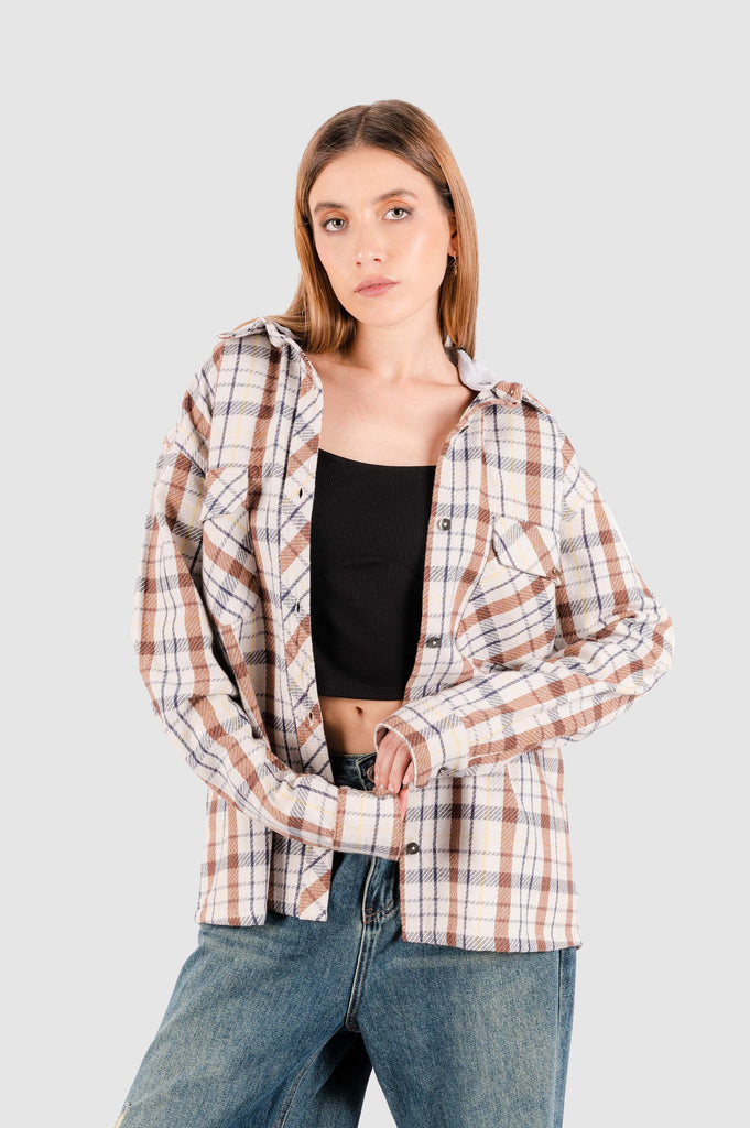 Camisa Oversize Illanau CAMISAS NOW Perla XS 