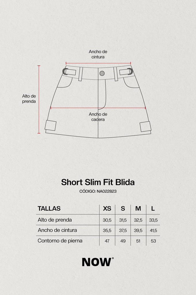 Short Slim Fit Blida SHORTS NOW 