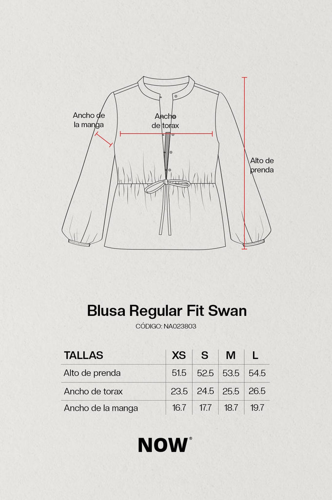Blusa Regular Fit Swan BLUSAS NOW 