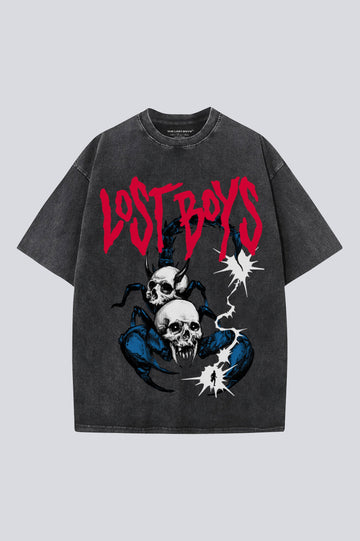 Polo Boxy Oversize Fit Dream POLOS THE LOST BOYS Gris Oscuro M 