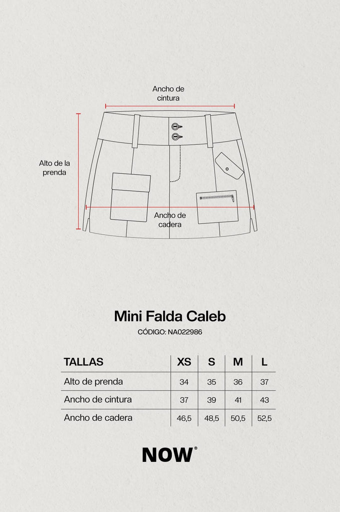 Mini Falda Caleb FALDAS NOW 