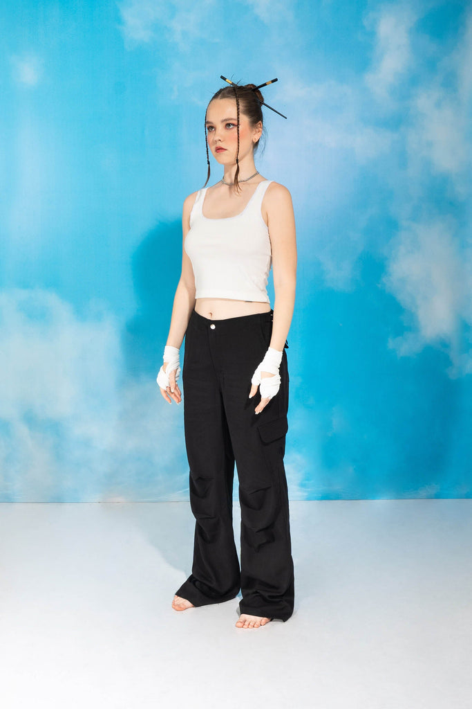 Pantalòn Recto Fit Wenham PANTALONES NOW Negro XS 