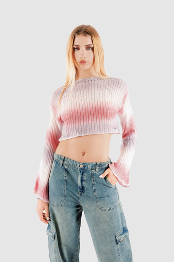 Croptop Tejido Dasha CROPTOPS NOW Palo rosa XS 