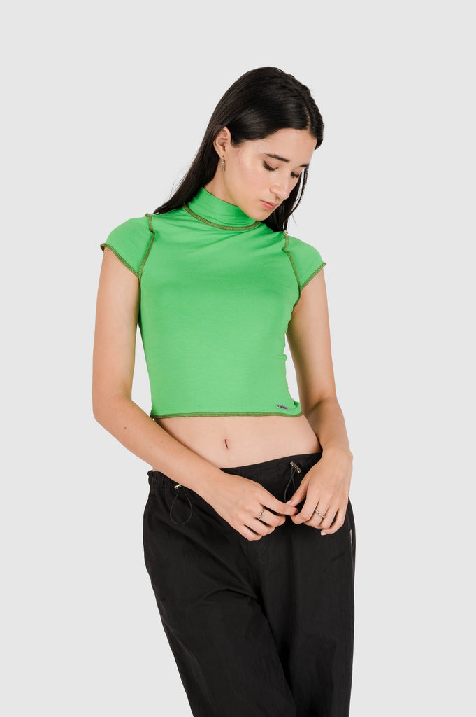 Croptop Billund POLOS NOW Verde XS 