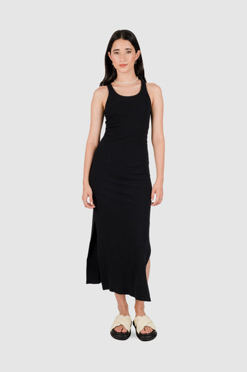 Maxi Vestido Sateri VESTIDOS NOW Negro XS 