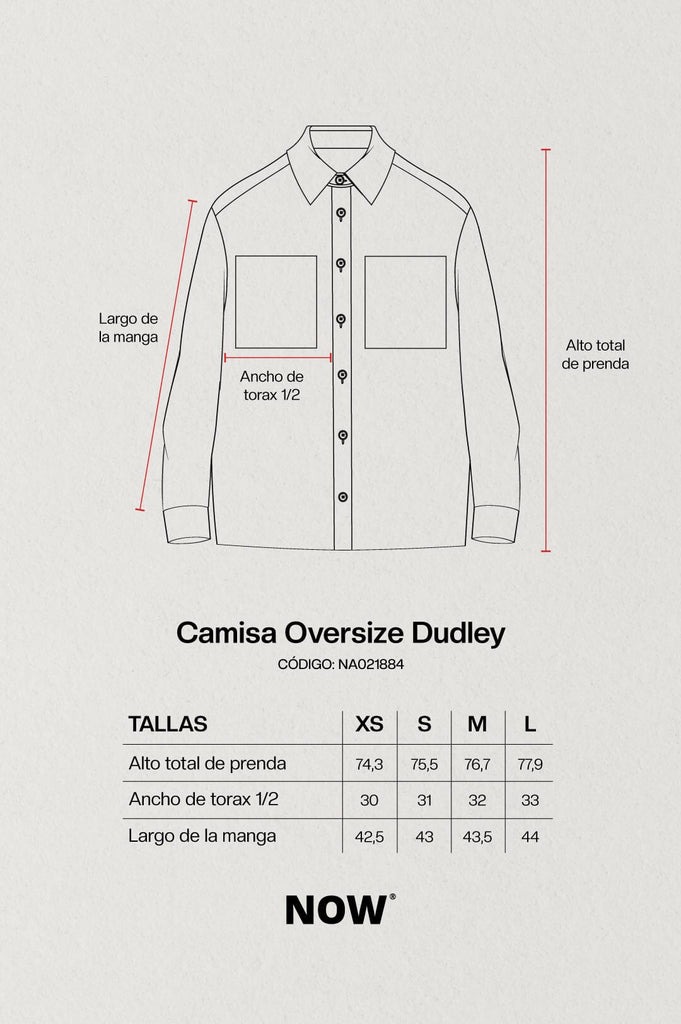 Camisa Oversize Dudley CAMISAS 🇵🇪 Now Peru 