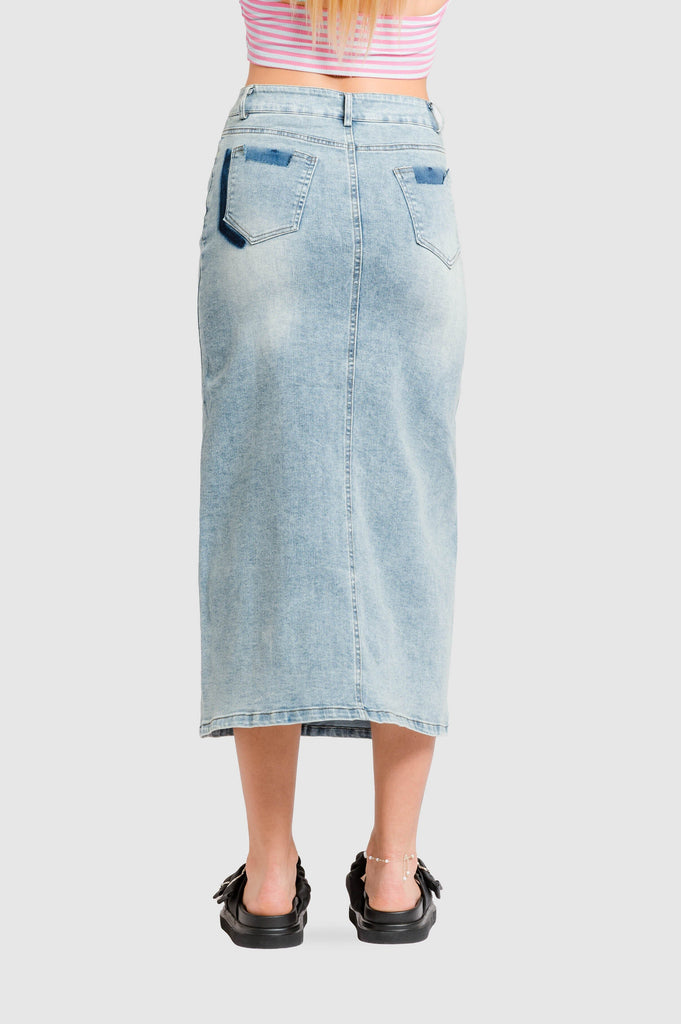 Maxi Falda Denim Desert FALDAS NOW 