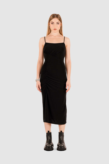 Maxi Vestido Getz VESTIDOS NOW Negro XS 