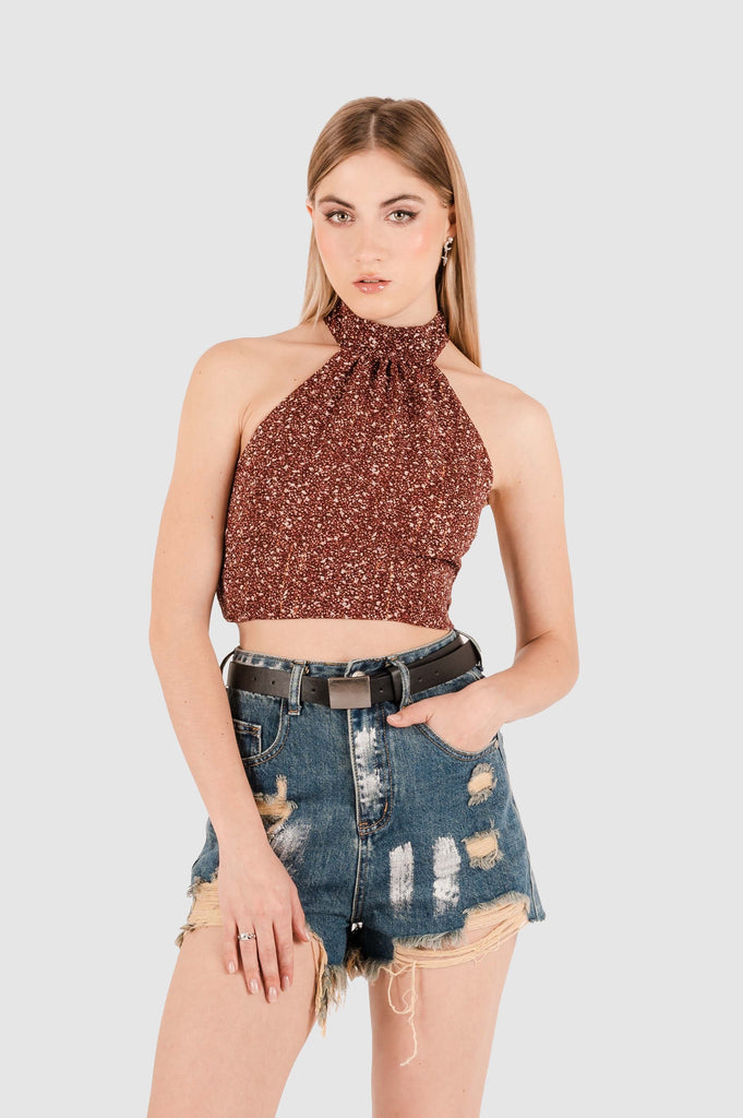 Croptop Kayla CROPTOPS NOW Rojo XS 