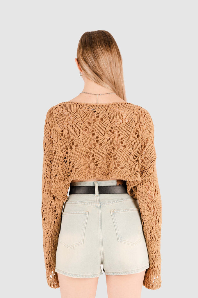 Croptop M/Larga Clay CROPTOPS NOW 