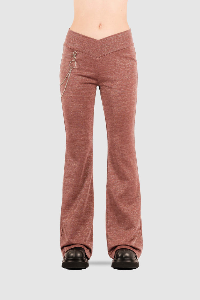 Pantalón Leggins Flare Crosby PANTALONES NOW Rosado XS 