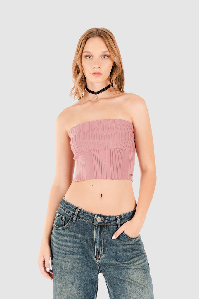 Croptop Nissi CROPTOPS NOW Rosado XS 