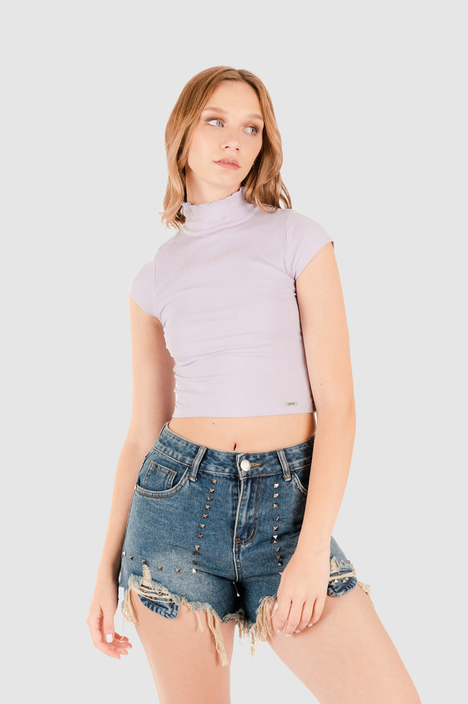 Croptop Domnic CROPTOPS NOW Morado XS 