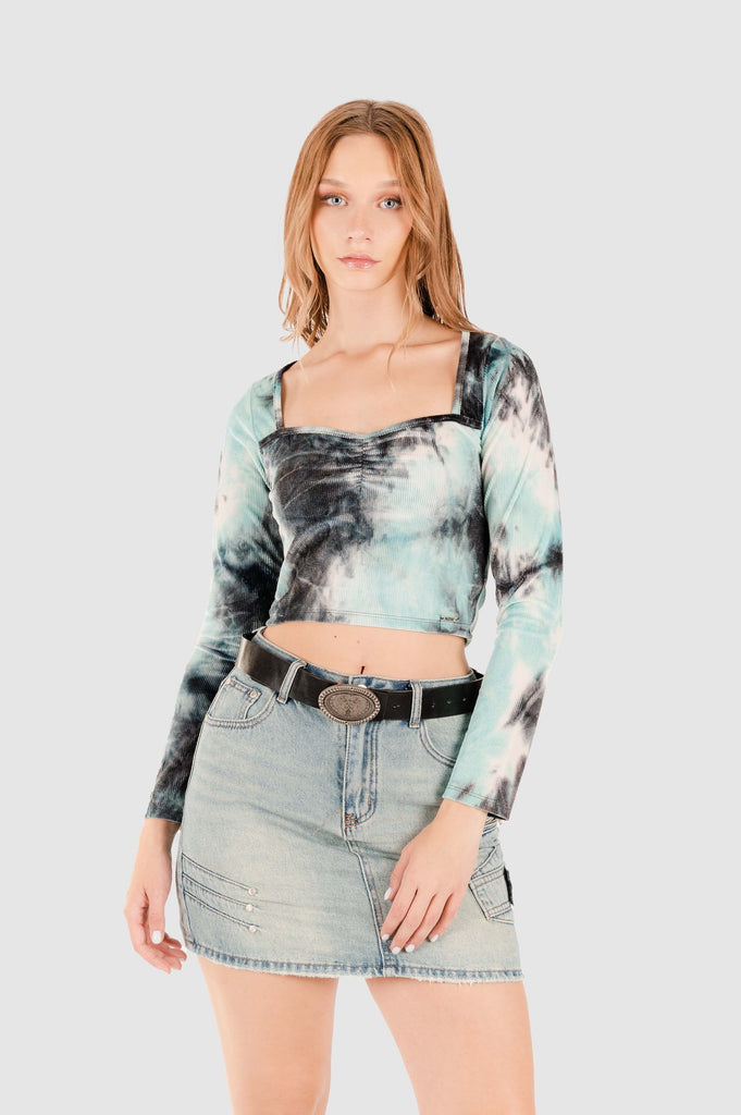 Croptop Leyna CROPTOPS NOW Celeste XS 