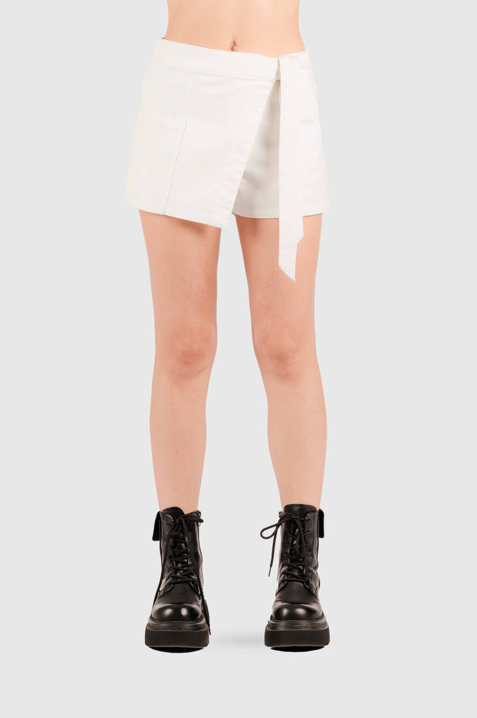 Mini Falda Short Visby FALDAS NOW Blanco 24 