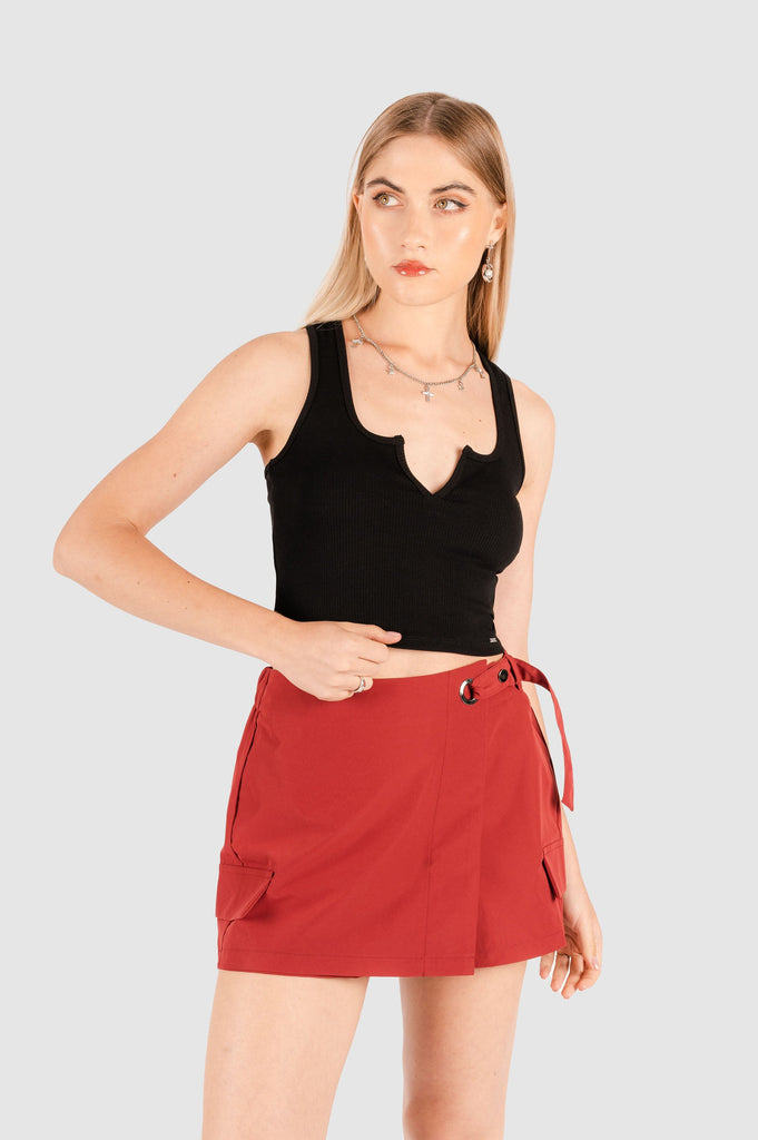 Crop Fit Phil CROPTOPS NOW Negro XS 