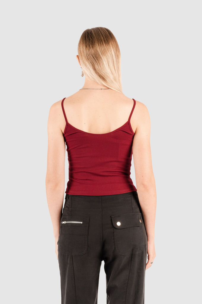 Crop Slim Fit Eyes CROPTOPS NOW 