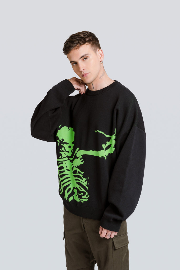 Crewneck tejido Oseo Alter - Verde CHOMPAS THE LOST BOYS 