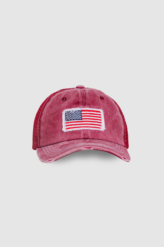 Gorra Usa GORRAS NOW Rojo 