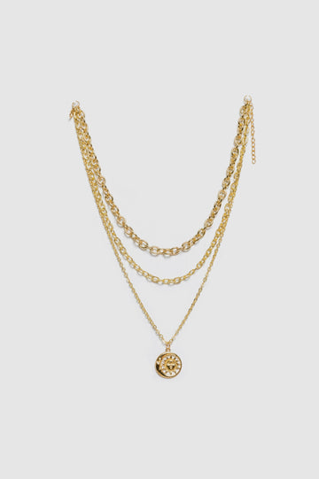 Collar X3 Sunset COLLARES NOW Dorado 