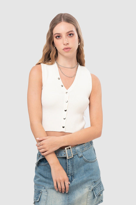 Top Slim Fit Pilar CROPTOPS NOW 