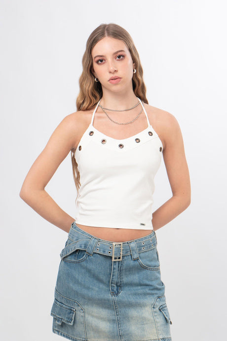 Tank Slim Fit Luna CROPTOPS NOW 