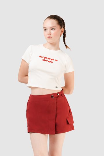 Polo Baby Tee Craig POLOS NOW Blanco XS 