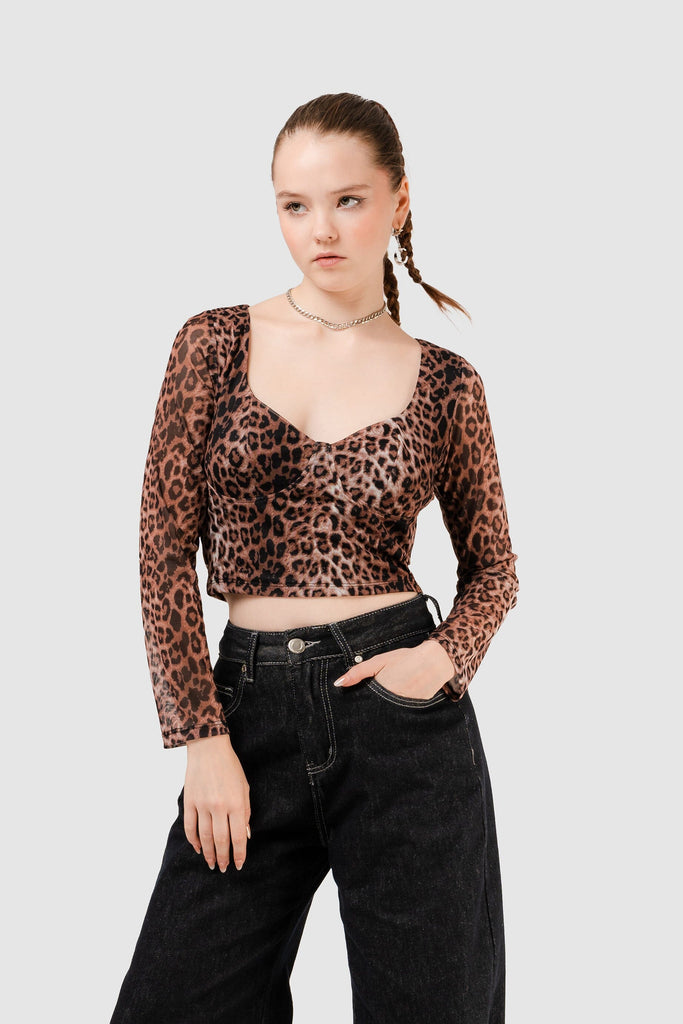 Blusa Slim Fit Stapf BLUSAS NOW Beige XS 