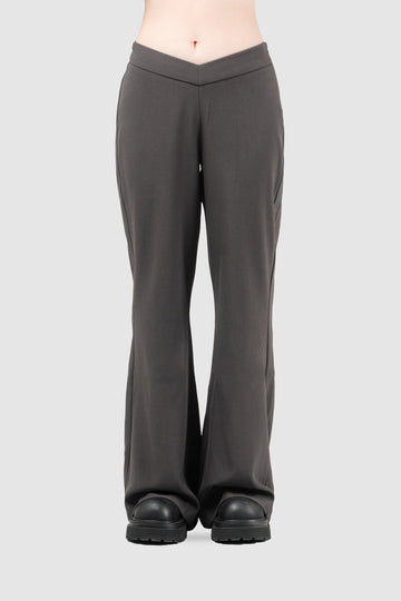 Pantalón Flare Fit Deion PANTALONES NOW Gris XS 