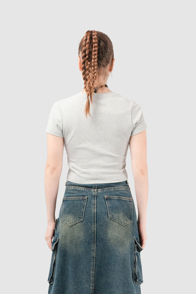 Crop Slim Fit Koffin POLOS NOW 