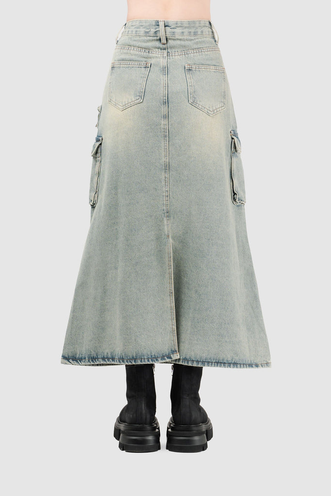 Maxi Falda Denim Irish FALDAS NOW 