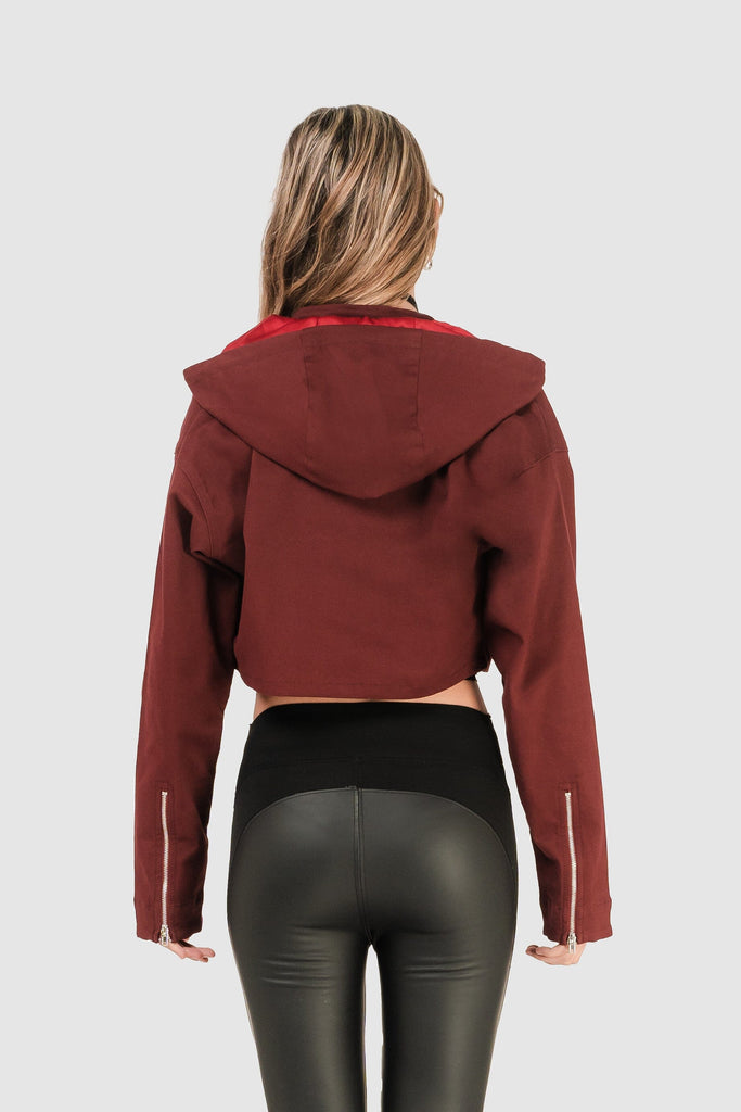 Casaca Crop Fit Claire ABRIGOS NOW 