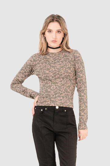 Top Slim Fit Cromarty CROPTOPS NOW Verde Claro XS 