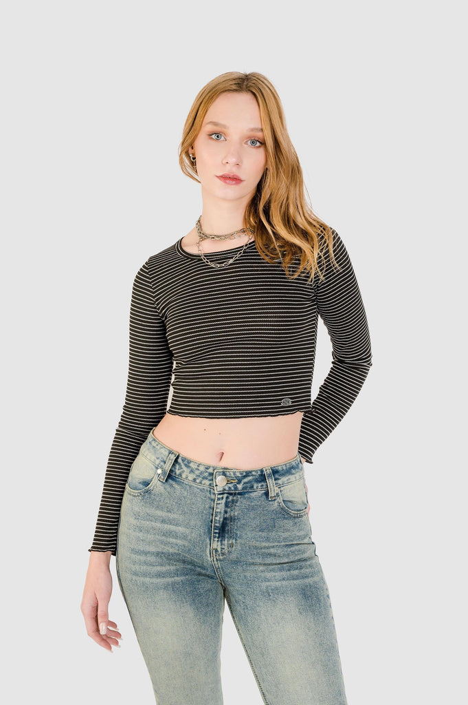 Croptop Macky CROPTOPS NOW Negro XS 