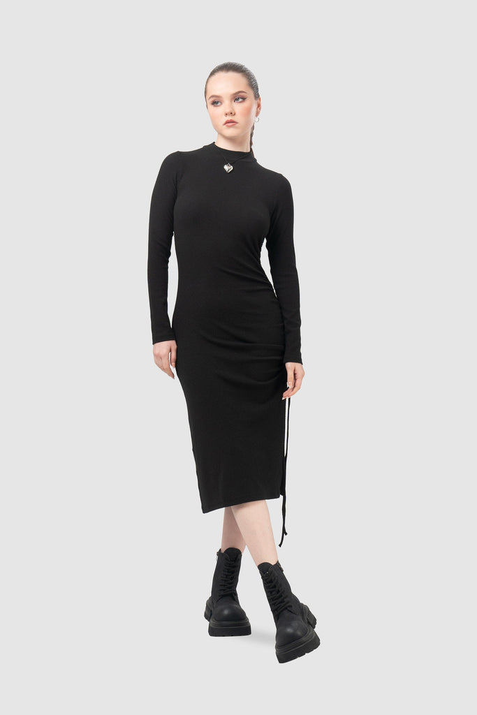 Maxi Vestido Gary VESTIDOS NOW Negro XS 