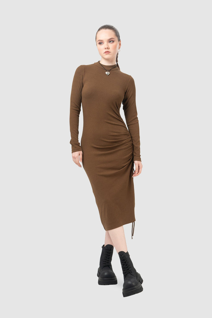 Maxi Vestido Gary VESTIDOS NOW Verde Claro XS 