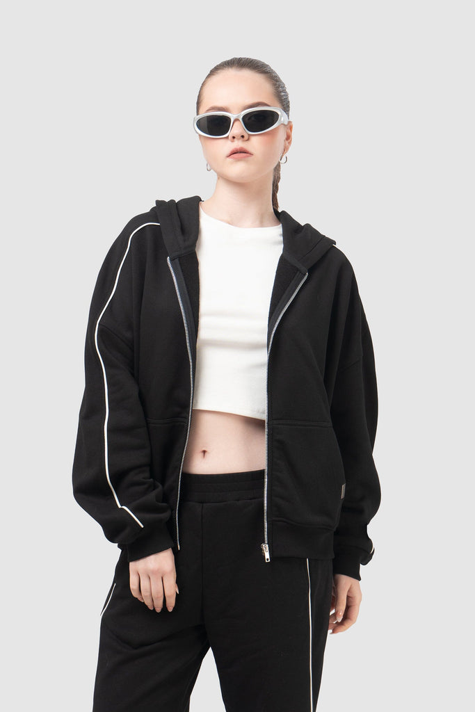 Polera Reguar Fit Bert POLERAS NOW Negro XS 