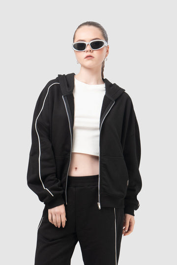 Polera Reguar Fit Bert POLERAS NOW Negro XS 