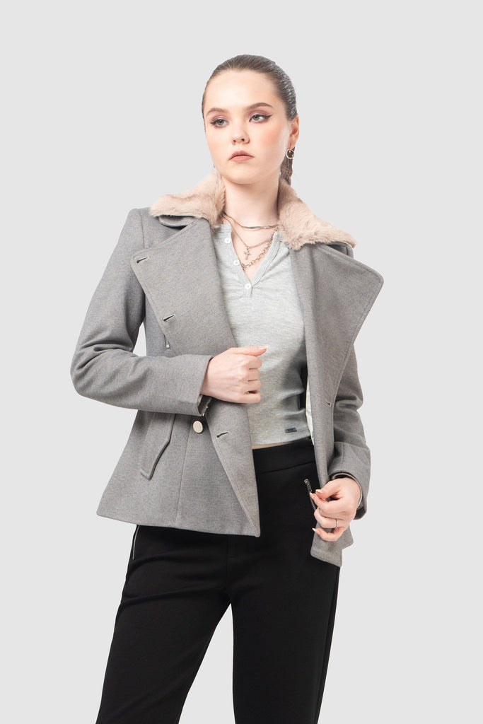 Abrigo Corto Stormont ABRIGOS NOW Gris XS 