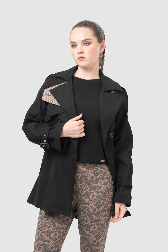 Parka Regular Fit Mod ABRIGOS NOW Negro XS 