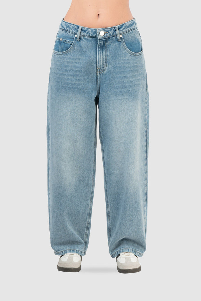 Pantalón Baggy Fit Hannah PANTALONES NOW Celeste 24 