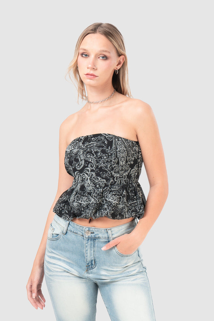 Blusa Straple Fit Singh BLUSAS NOW Negro XS 