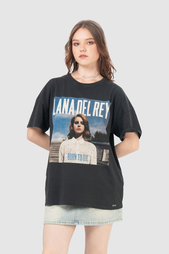 Polo Oversize Fit Lanna POLOS NOW Negro XS 