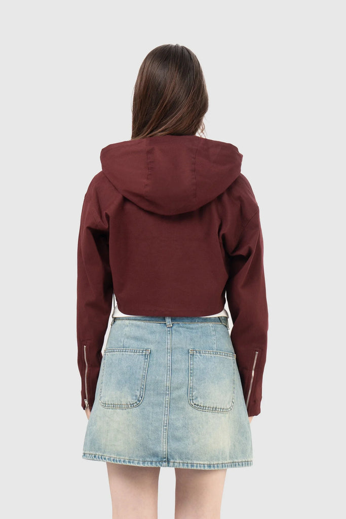 Casaca Crop Fit Claire ABRIGOS NOW 