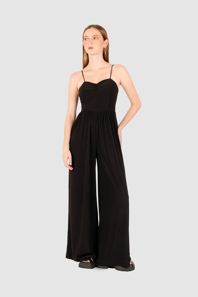 Enterizo Wide Leg Graham ENTERIZOS NOW Negro XS 