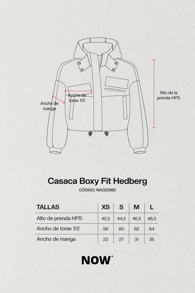 Casaca Boxy Fit Hedberg CASACAS NOW 